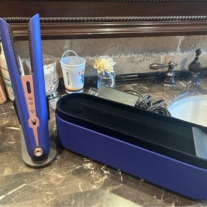 Purple Hair Straightener with Case